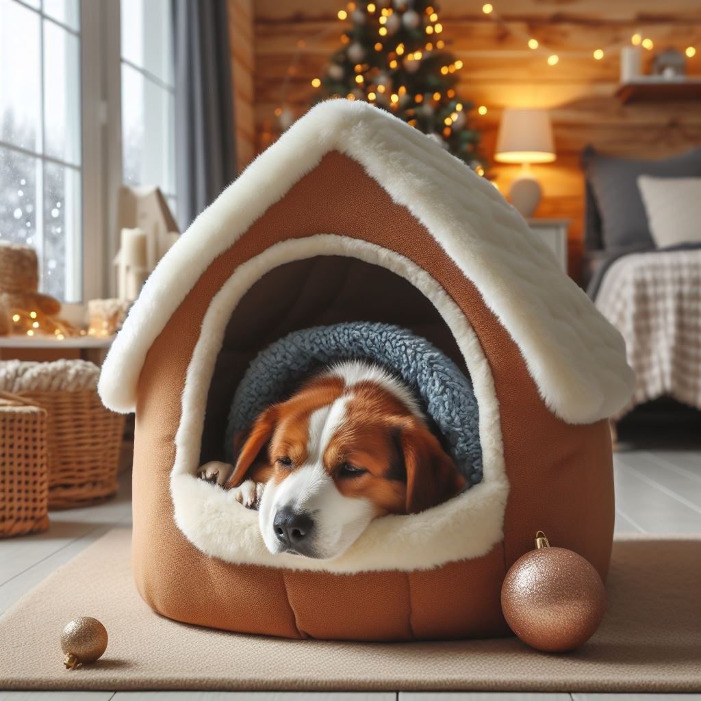 cama calientita para perros