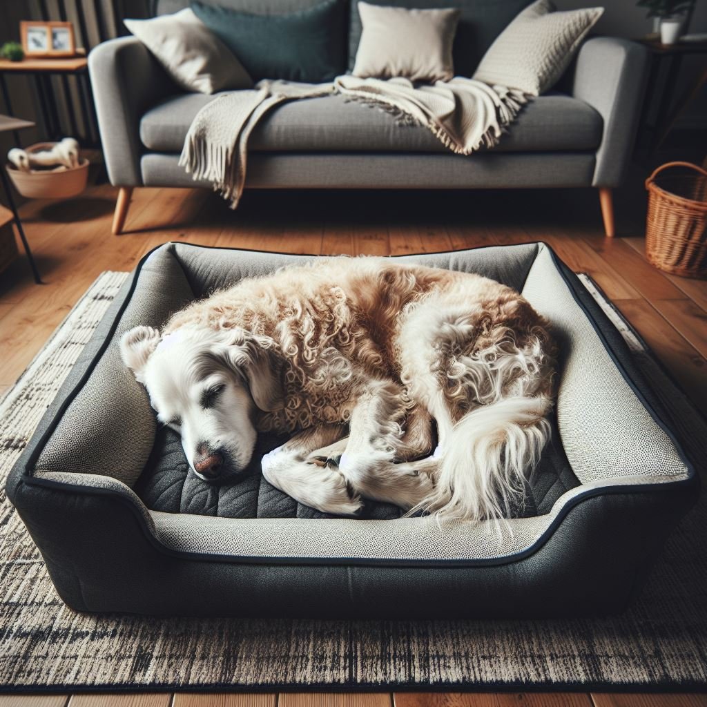 camas para perros viejos