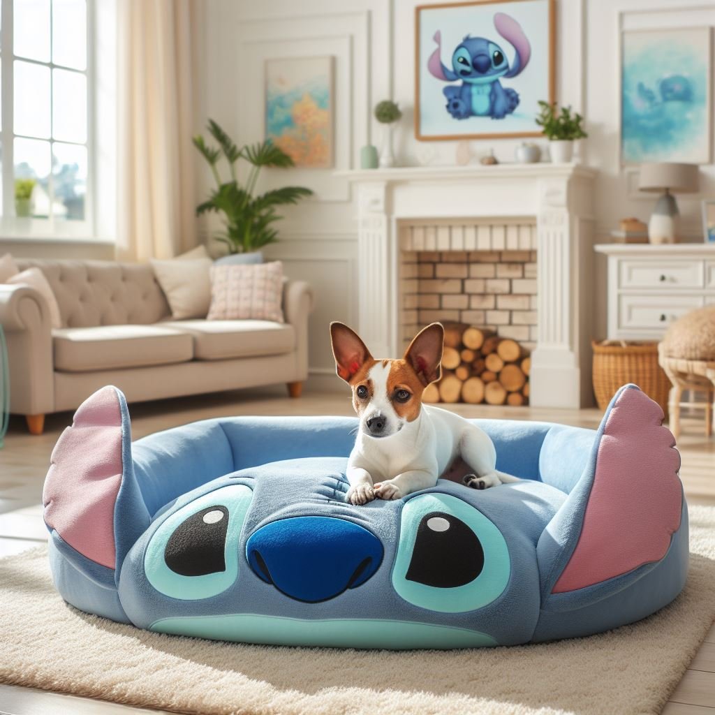 cama de stitch para perros