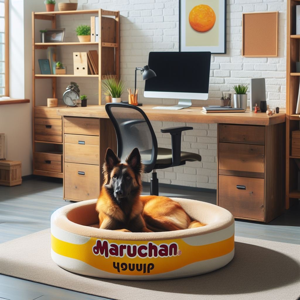 cama de sopa maruchan para perro