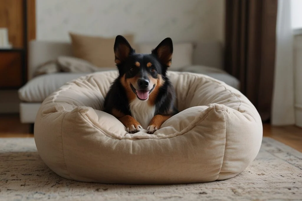 camas antiestrés para perros