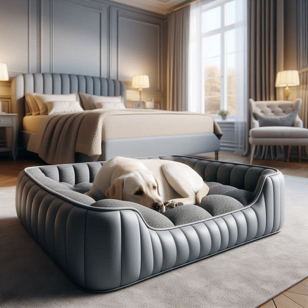 cama de tela para perro