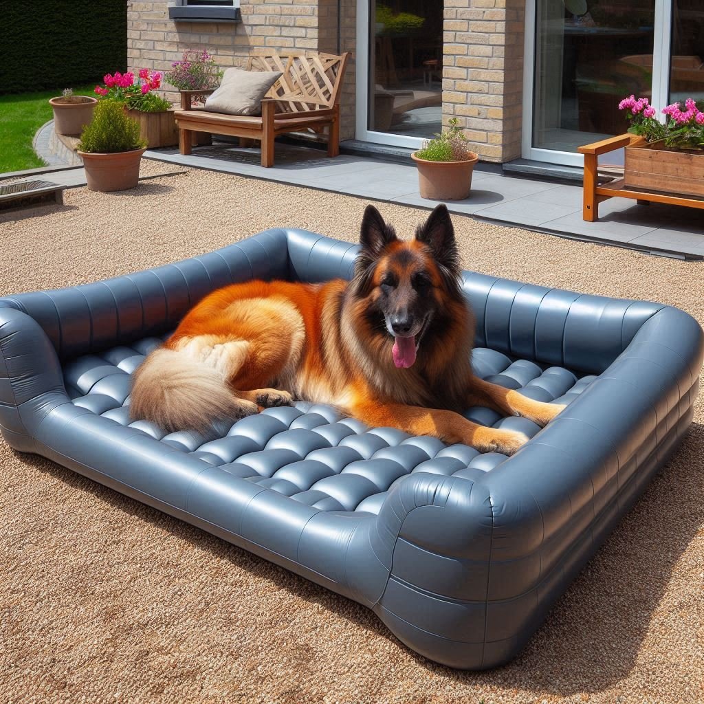 cama perro de plastico