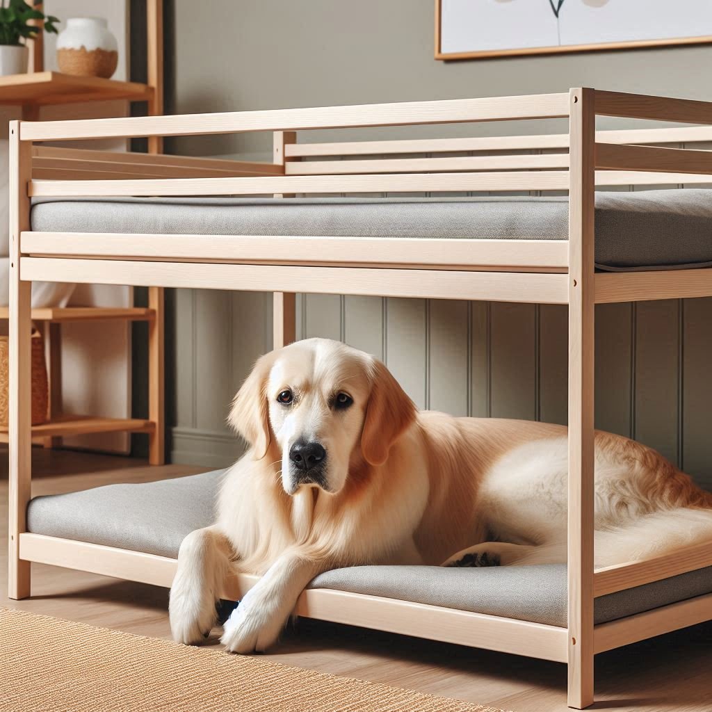 camas para perro de dos niveles